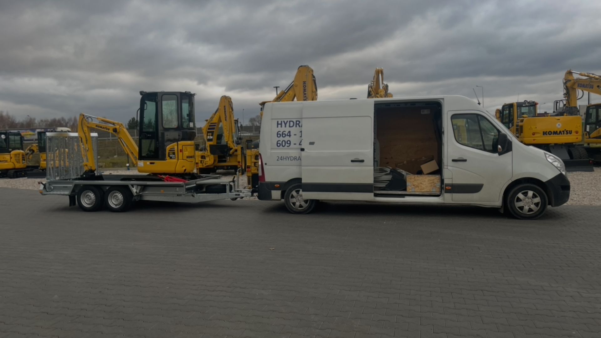 Minikoparka Komatsu 1,8 t